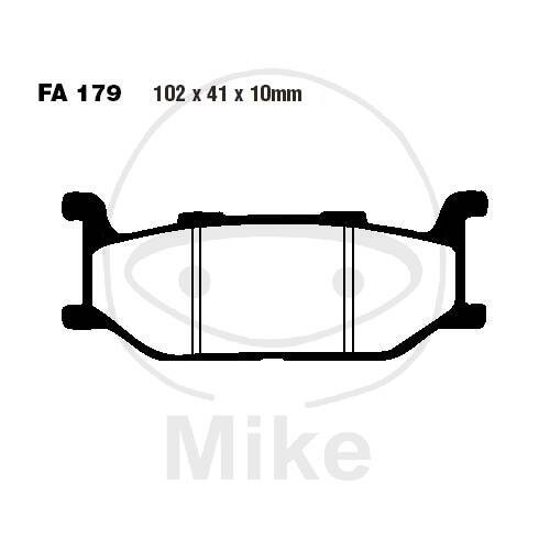 Pastiglie freno EBC standard FA179