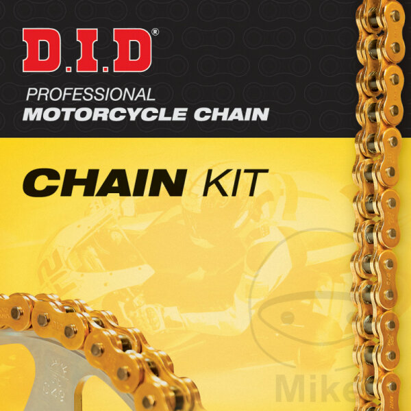 Kit chaîne DID X chaîne à anneaux 428VX ouverte pour Yamaha SR 125 # 89-02