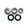 Wheel bearing set complete rear for Honda XL-V 125 Varadero 80 Km/h # 2001-2002 2004-2005