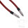 Brake line Stahlflex Vario 22 cm red transparent