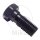 Banjo bolt single 3/8-24 aluminium black