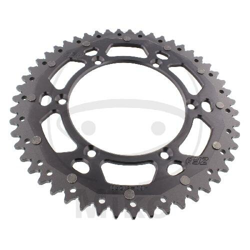 Sprocket  DUA 51 teeth pitch 520 black ZF 134 / 150