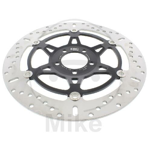 Brake disc X EBC black for Kawasaki 750 900 1100 1200 1500 1600 Suzuki VZ 1600