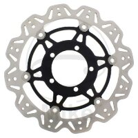 Disque de frein VEE EBC noir pour Triumph Daytona Street...