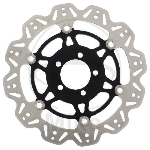 Brake disc VEE EBC black for Kawasaki Z 1000 A ZX-12R 1200 B Ninja