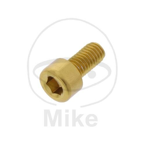 SCHR ZYL M5X0.8MM 10MM AL GO