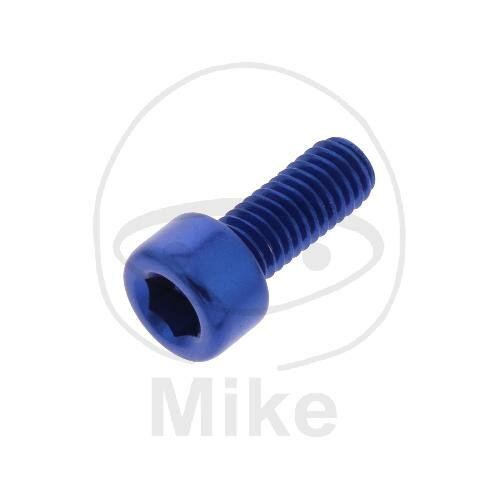 SCHR ZYL M5X0.8MM 12MM AL BL