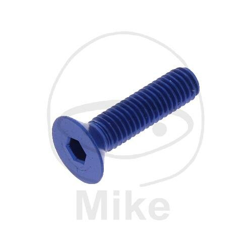 SCHR SENK M5X0.8MM 20MM AL BL