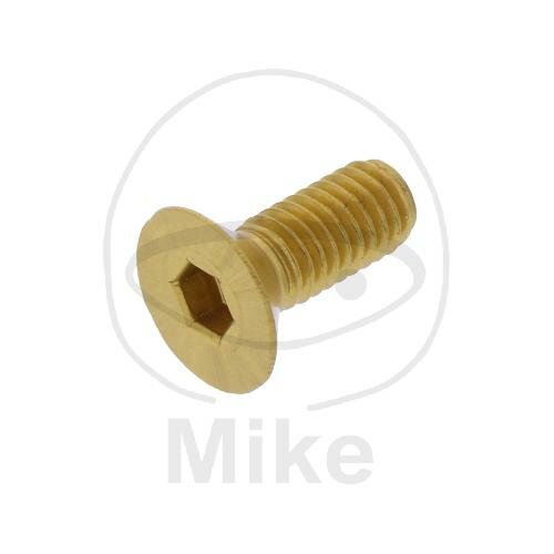 SCHR SENK M6X1.00MM 15MM AL GO