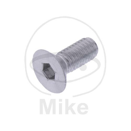 SCHR SENK M6X1.00MM 15MM AL SI