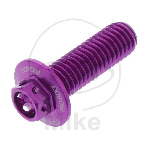 SCHR 6KT M8X1.25MM 25MM AL RAC VT