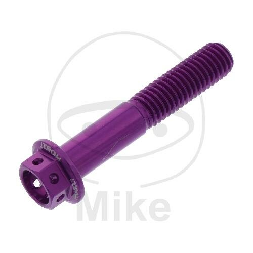 SCHR 6KT M8X1.25MM 45MM AL RAC VT