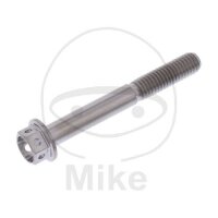 SCHR 6KT M5X0.8MM 40MM TI RAC