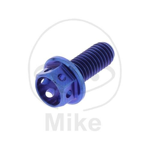 SCHR 6KT M5X0.8MM 12MM TI RAC BL