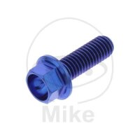 SCHR 6KT M5X0.8MM 15MM TI BL