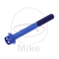 SCHR 6KT M5X0.8MM 40MM TI RAC BL