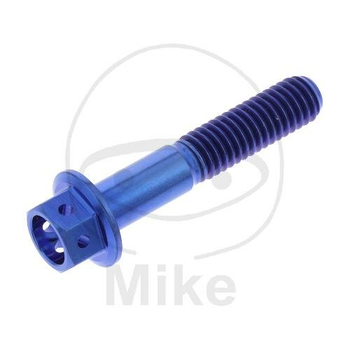 SCHR 6KT M6X1.00MM 32MM TI RAC BL