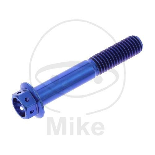 SCHR 6KT M8X1.25MM 50MM TI RAC BL