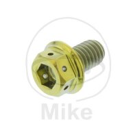 SCHR DUALDRIVE M6X1.00MM 10MM TI RAC GO