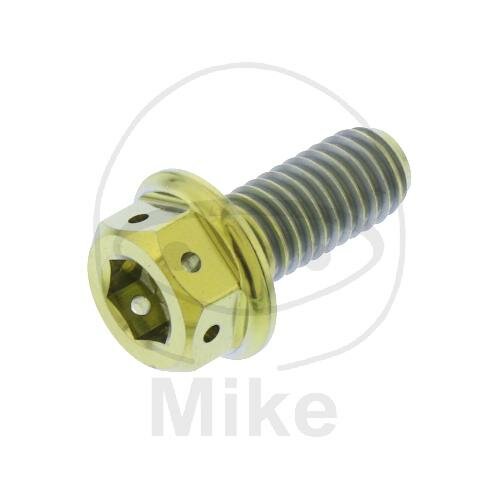 SCHR DUALDRIVE M6X1.00MM 14MM TI RAC GO