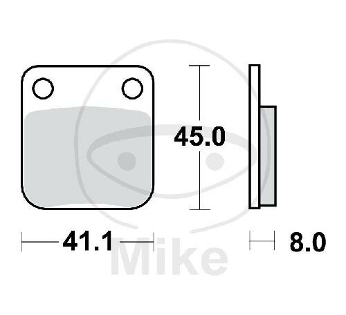 TRW Set di pastiglie freno Sinter SI MCB510SI