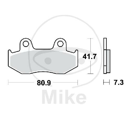 TRW-Lucas EC Scooter Pad MCB534SRM