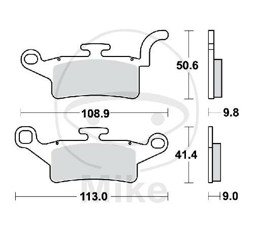 Pastiglie freno TRW Standard MCB835