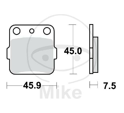 TRW brake pads standard MCB561