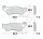 TRW Brake pad set sinter rear MCB648SH