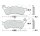 TRW Brake pad set sinter front MCB885SV