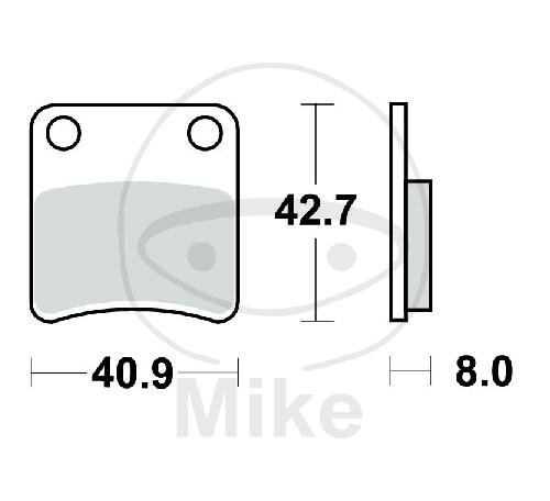 TRW brake pad set LC MCB647LC