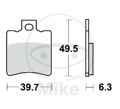 Set di pastiglie freno TRW LC MCB674LC