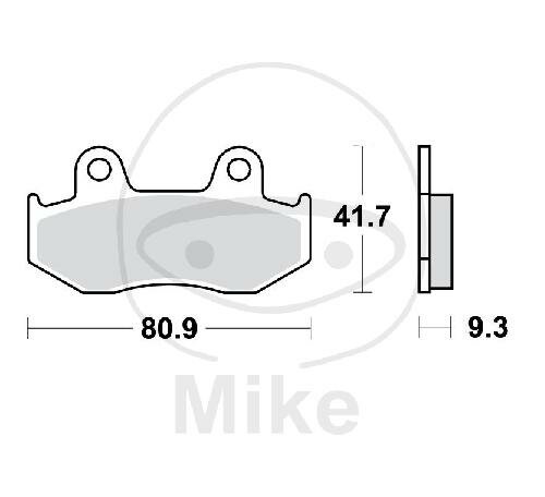 TRW brake pad set LC MCB685LC