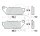 TRW Brake pad set sinter rear MCB817SH