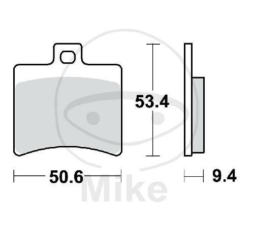 TRW Plaquettes de frein standard MCB710