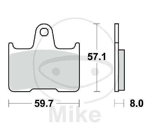 TRW Plaquettes de frein standard MCB691