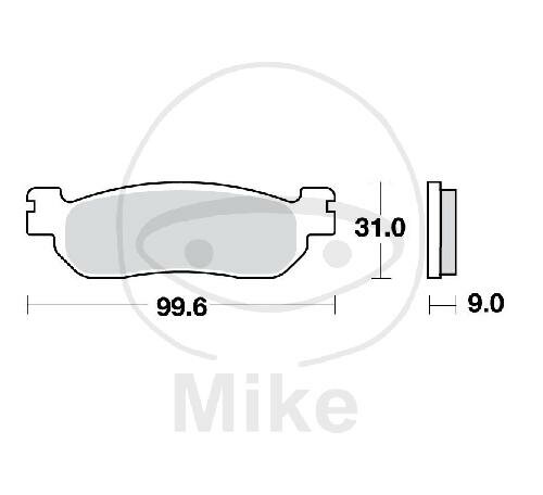 TRW brake pads standard MCB699