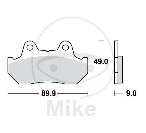 Pastiglie freno TRW Standard MCB544