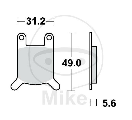 Pastiglie freno TRW Standard MCB508