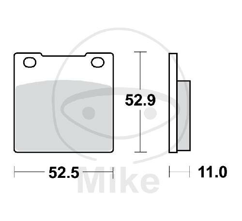 TRW brake pads standard MCB55