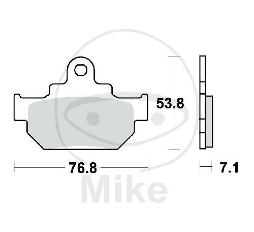 TRW brake pads standard MCB550