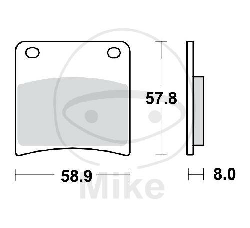 Pastiglie freno TRW Standard MCB591