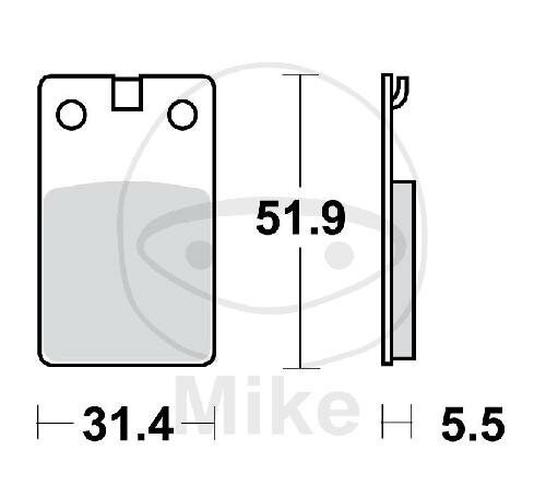 Pastiglie freno TRW Standard MCB564