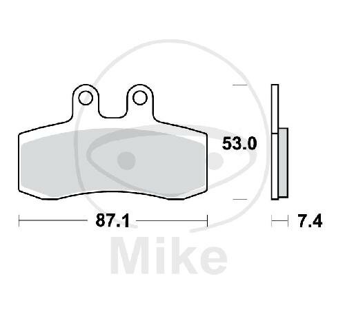 Pastiglie freno TRW Standard MCB652