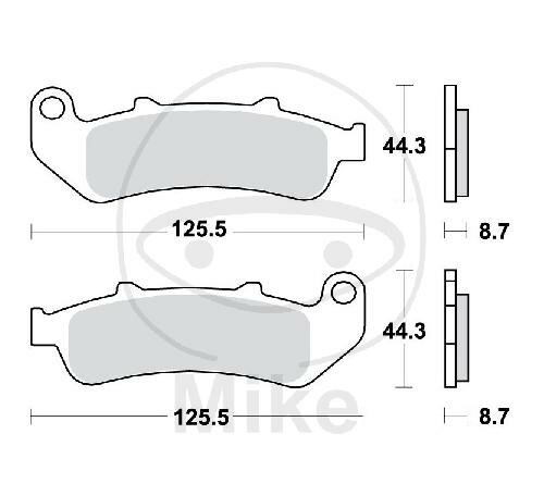 Pastiglie freno TRW Standard MCB658