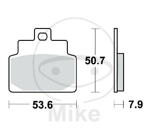 TRW-Lucas EC Scooter Pad MCB709EC