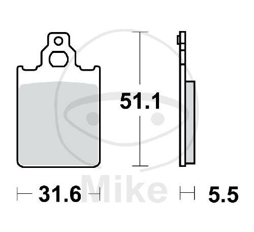 TRW Bremsklötze Standard MCB651