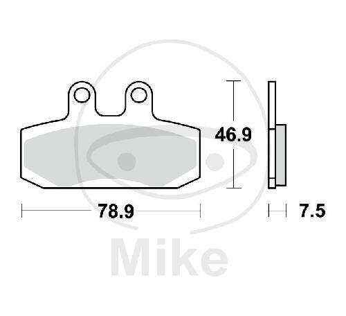 Pastiglie freno TRW Standard MCB673