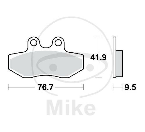 TRW brake pads standard MCB774