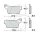 TRW Brake pad set sinter rear MCB784SH